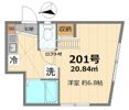 グランブルー大津の間取り画像