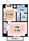 ES-Grande大阪同心の間取り画像