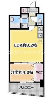 セレニテ京橋クレアの間取り画像