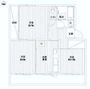 東逗子第二団地9号棟の間取り画像