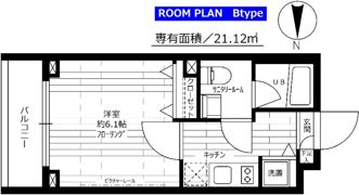 ステージファースト西大井一番館の間取り画像