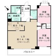 コリーヌ代官山の間取り画像
