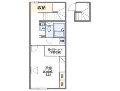レオパレスベルタ千川の間取り画像