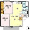 サンタウン円座 D棟の間取り画像