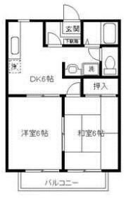 バンベール芦名の間取り画像