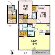 ルミエール D棟の間取り画像