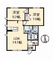 スカイメゾン 11番館の間取り画像