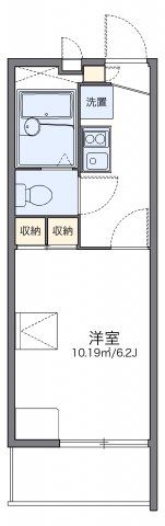 レオパレスグリーンハイツの間取り画像