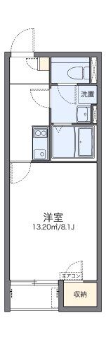 レオネクストNISHIDAの間取り画像