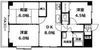 オレンジコート高松の間取り画像