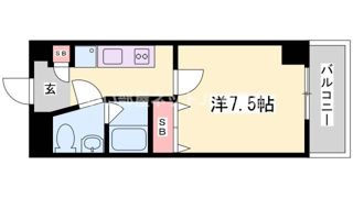 B-RISE元町の間取り画像