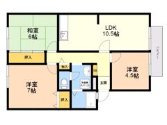 サンビレッジ弥永西 B棟の間取り画像