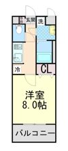 Clair摩耶(クレールマヤ)の間取り画像