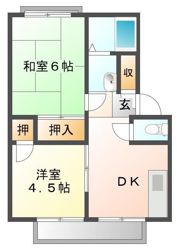 アーバンやましげの間取り画像