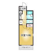 レナジア名和の間取り画像