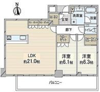グランドメゾン新梅田タワーの間取り画像