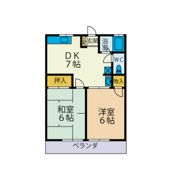 ドミールかしわ台の間取り画像