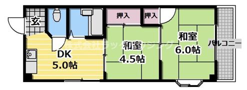 M‘プラザ竜田通の間取り画像