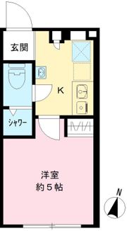 THE ROOM’S 西大井の間取り画像