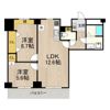 インプルーブ天六の間取り画像