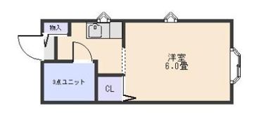 パークハイツの間取り画像