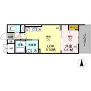 TWIN TOWERS AZUKIの間取り画像