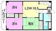 ロイヤルアネックス土居田の間取り画像