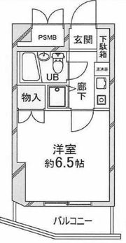 ホーユーコンフォルト京浜田浦の間取り画像
