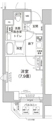 ティモーネ上野の森ノースの間取り画像