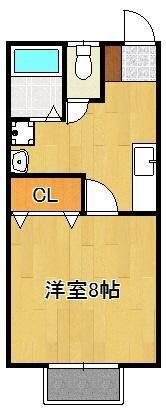 メゾン桜坂の間取り画像