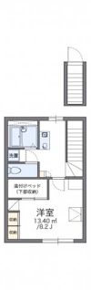 レオパレスフリージアの間取り画像