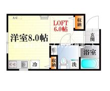 プリマ十六番館の間取り画像