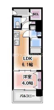 W.O.B.KYOBASHIの間取り画像