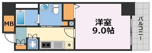 エスライズ四ツ橋の間取り画像