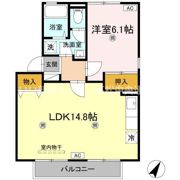 サニーハイム A棟の間取り画像