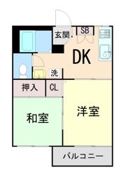 ルミエールモトヤマの間取り画像