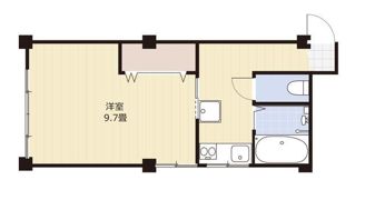 汐入ビルの間取り画像