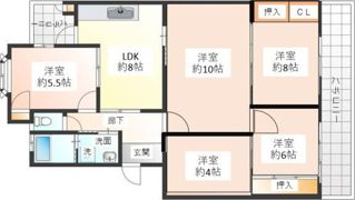 大森台住宅1号棟の間取り画像