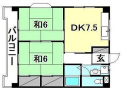 キャッスル畑寺の間取り画像