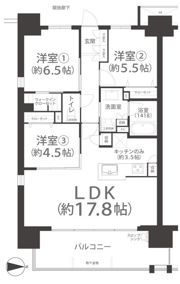 ポレスター岡山運動公園の間取り画像