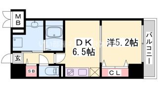 フォレ・リビエール磯辺通の間取り画像