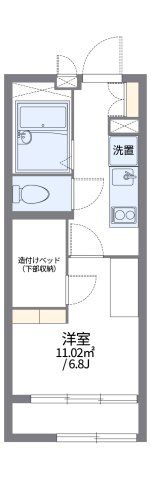 レオパレスCosmosの間取り画像