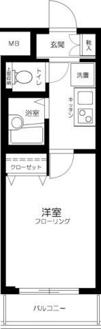 CQレジデンス練馬赤塚の間取り画像