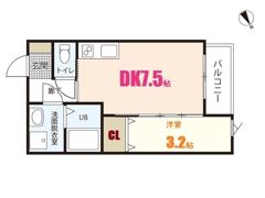 Relacion長束Ⅰの間取り画像