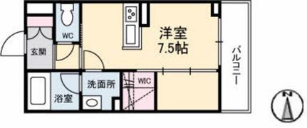 シャーメゾンステージ宇品東の間取り画像