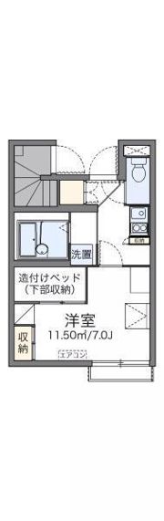 レオパレス幸玉の間取り画像