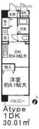 アフィニティ21の間取り画像