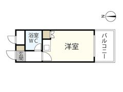 ダイアパレス皆実町の間取り画像