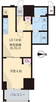 プレシャス音羽の間取り画像