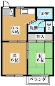 グリーンハイム A棟・B棟の間取り画像